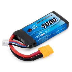 Li-Po Battery 2S 7,4V 1000mAh 25C XT60-Connector