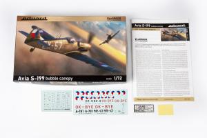 1/72 Avia S-199 bubble canopy (Profipack)