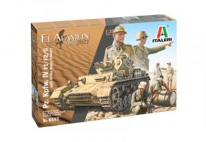 Italeri 1:35 Pz. IV F1/F2/G With Afrika Korps