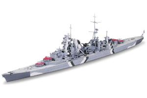 Tamiya 1/700 German Heavy Cruiser Prinz Eugen pienoismalli