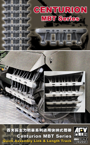 1/35 Centurion MBT Quick Assembly Link & Length Track