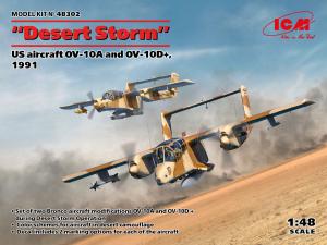1/48 Desert Storm set 1991, US OV-10A and OV-10D+