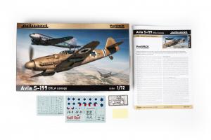 1/72 Avia S-199 ERLA canopy,  Profipack