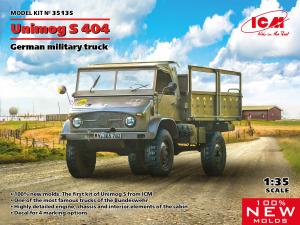 1/35 Unimog S 404, German military truck