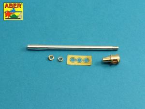 Aber 1/35 U.S 90 mm M3 barrel with muzzle brake for T26E3 , Pershing (for Tamiya kits)