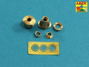 Aber 1/35 U.S 90 mm M3 barrel with muzzle brake for T26E3 , Pershing (for Tamiya kits)