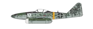 Airfix 1/72 Messerschmitt Me262A-1a/2a