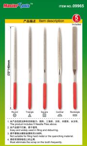 Assorted diamond files set (5 viilaa)