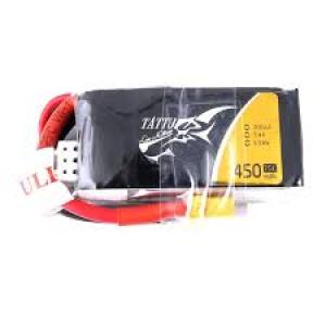 Battery Tattu Lipo 2S 7.4V 450mAh 75C With XT30 Battery Tattu Lipo 2S 7.4V 450mAh 75C With XT30