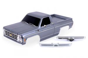 Traxxas Body Chevrolet K10 (1979) Complete Silver TRX9212-SLVR