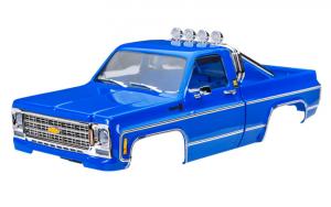 Traxxas Body TRX-4M Chevrolet K10 Blue Complete (Clipless) TRX9811-BLUE