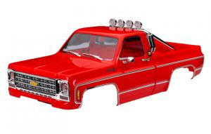 Traxxas Body TRX-4M Chevrolet K10 Red Complete (Clipless) TRX9811-RED