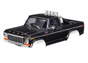 Traxxas Body TRX-4M Ford F-150 Black Complete (Clipless) TRX9812-BLK