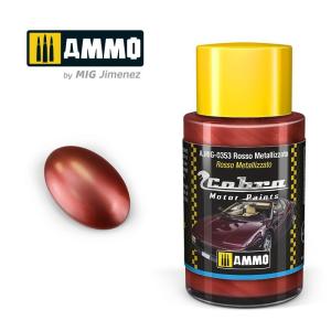 Cobra Motor Rosso Metallizzato akryylimaali (30ml)