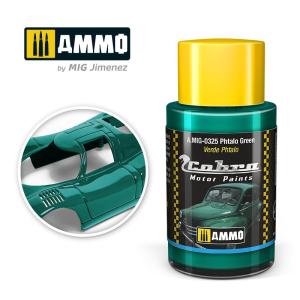 Cobra Motor Phtalo green akryylimaali (30ml)