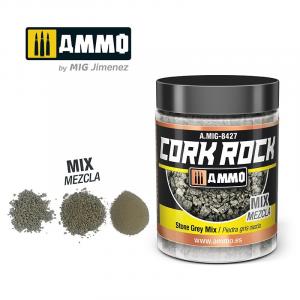 Cork Rock Stone grey Mix (Jar 100ml)