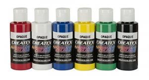 Createx Opaque Paint Set 6x60ml