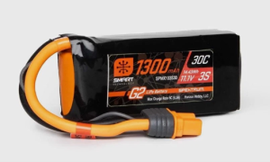 Spektrum 1300mAh 3S 11.1V Smart G2 LiPo 30C: IC3