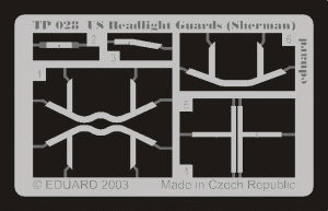 Eduard 1/35 US Headlight Guards (Sherman)