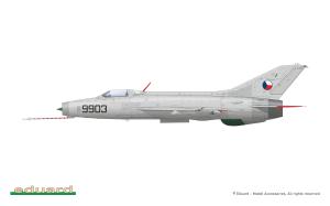 Eduard 1/48 EFKA / MiG-21F-13 in Czechoslovak service