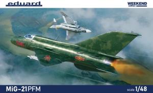 Eduard 1/48 MiG-21PFM, Weekend edition