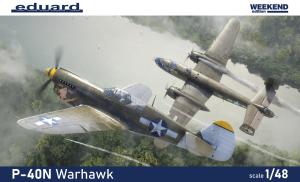 Eduard 1/48 P-40N Warhawk, Weekend edition
