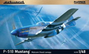 Eduard 1/48 P-51B Mustang Malcom Hood canopy, Profipack