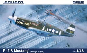 Eduard 1/48 P-51B/C Mustang Birdcage canopy (weekend edition)