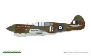 Eduard 1/48 Pacific Star P-40E Warhawk Dual Combo