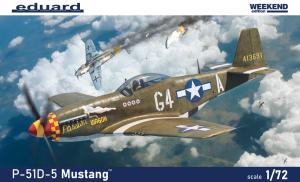 Eduard 1/72 P-51D-5 Mustang, weekend edition