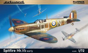 Eduard 1/72 Spitfire Mk.Vb early, Profipack edition