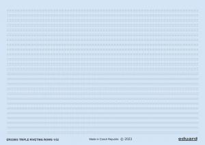 Eduard 1/32 Triple riveting rows