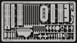 Eduard 1/35 Flakpanzer Gepard Detail set for Tamiya kit