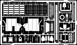 Eduard 1/35 Jagdpanther late Detail set for Tamiya kit