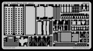 Eduard 1/35 Land Rover SAS Detail set for Tamiya kit #35076