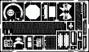 Eduard 1/35 M1A1 Abrams Detail set for Tamiya kit #35156