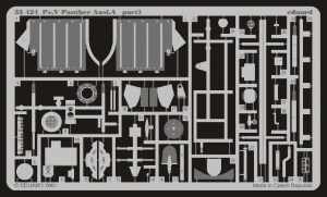 Eduard 1/35 Panther Ausf. A Detail set for Tamiya kit