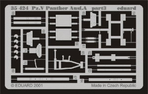 Eduard 1/35 Panther Ausf. A Detail set for Tamiya kit