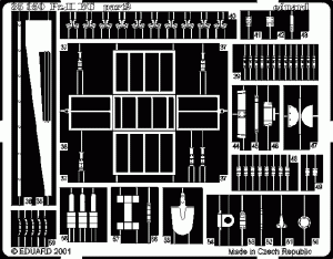 Eduard 1/35 Panzer II Ausf. F/G Detail set for Tamiya kit #35009