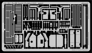 Eduard 1/35 Panzer III Ausf.L Detail set for Tamiya kit