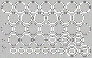 Eduard 1/35 Stug III wheel mask set for Tamiya kit