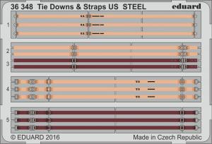 Eduard 1/35 Tie Downs & Straps US (Steel) set