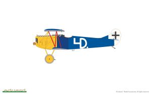 Eduard 1/48 Fokker D.VIIF Weekend edition