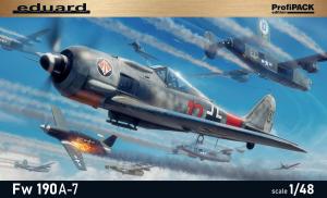 Eduard 1/48 Fw 190A-7, Profipack pienoismalli