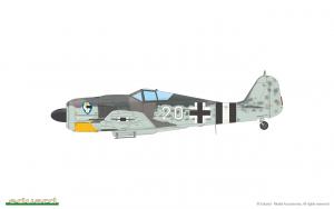 Eduard 1/48 Fw 190A-7, Profipack pienoismalli