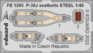 Eduard 1/48 P-38J seatbelts set