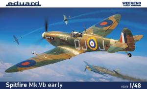 Eduard 1/48 Spitfire Mk.Vb early, Weekend edition