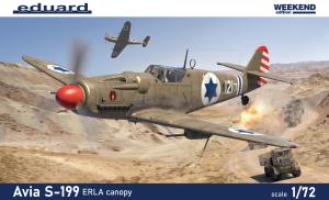 Eduard 1/72 Avia S-199 ERLA canopy Weekend edition