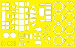 Eduard 1/72 mask set for Revell Heinkel He 177 Greif