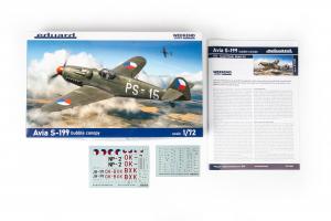 Eduard 1/72 S-199 bubble canopy, Weekend edition 